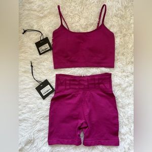 NEW! Meshki Athleisure Set (XS) (Violet)